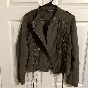 Suede jacket